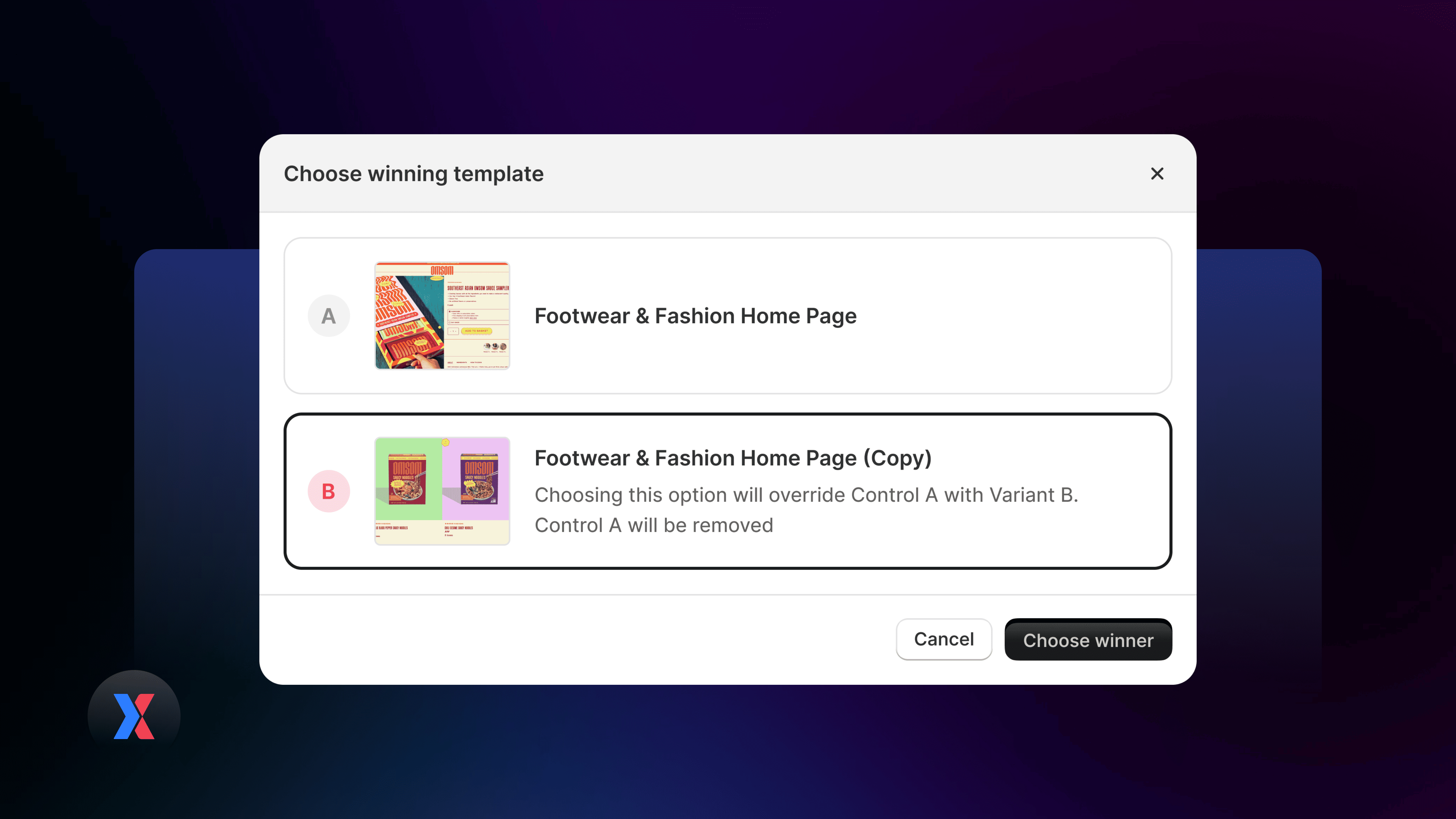 How to Apply a Winning Version Safely in GemX