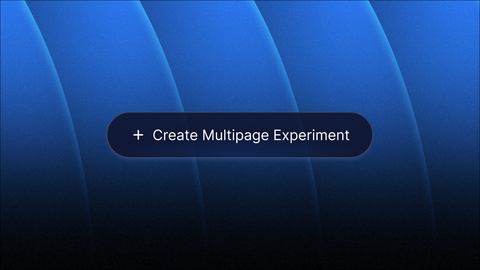 create multipage testing experiment