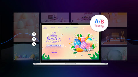 easter landing page ab testing